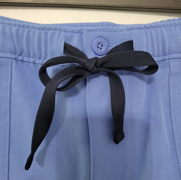 Figs Men's Cairo Cargo Scrub Pants, Size L, Ceil Blue, Healthcare Nursing Doctor - Picture 7 of 16